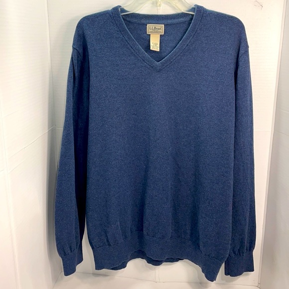 L.L. Bean Mens Cotton/Cashmere Sweater